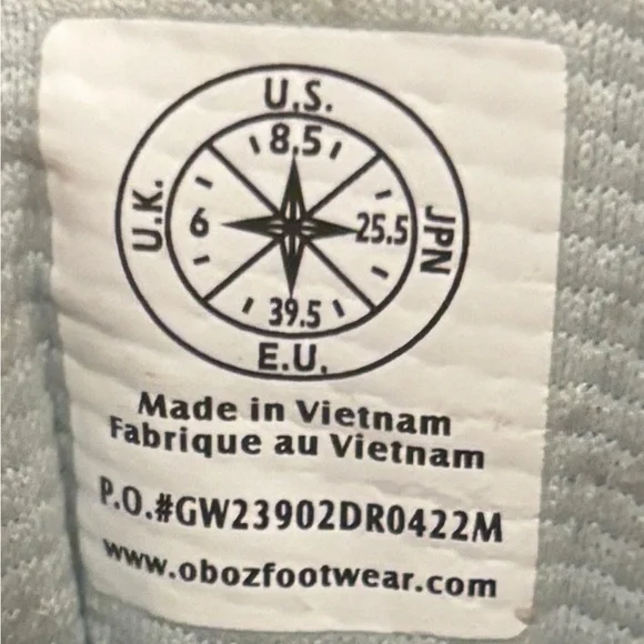 Oboz Sawtooth X Low Hiking Shoes - Women’s 8.5 Hazy Gray - Picture 5 of 7